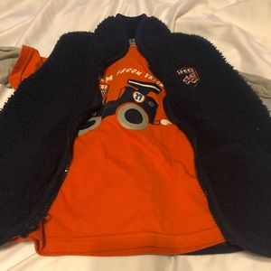 Vest and long sleeve shirt